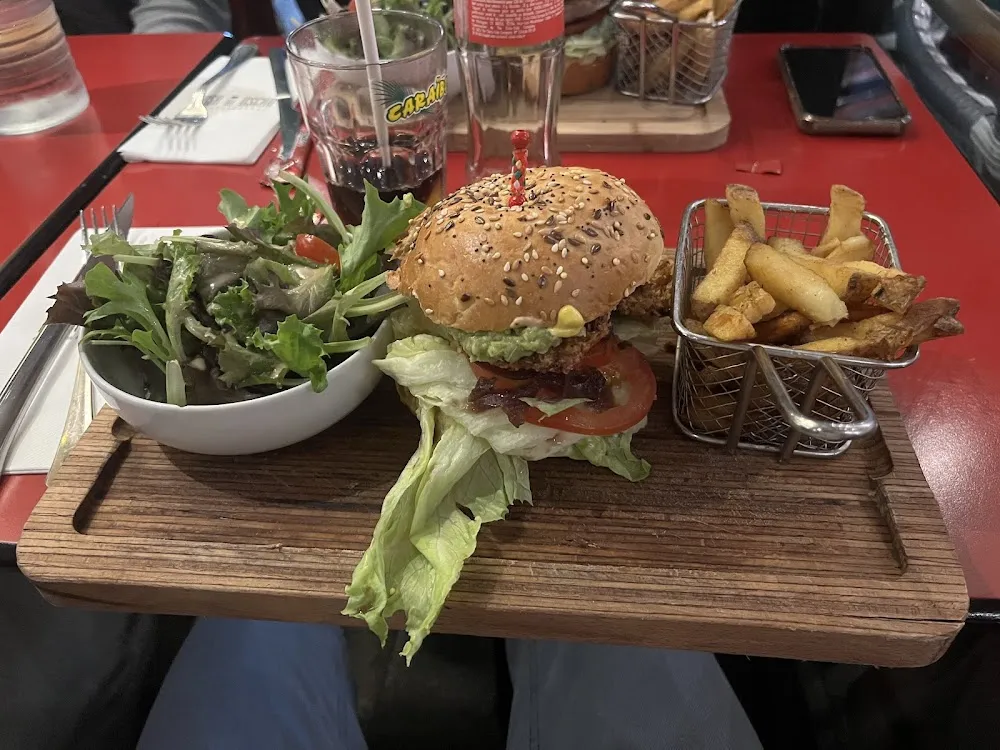 Burger Poulet Avocat